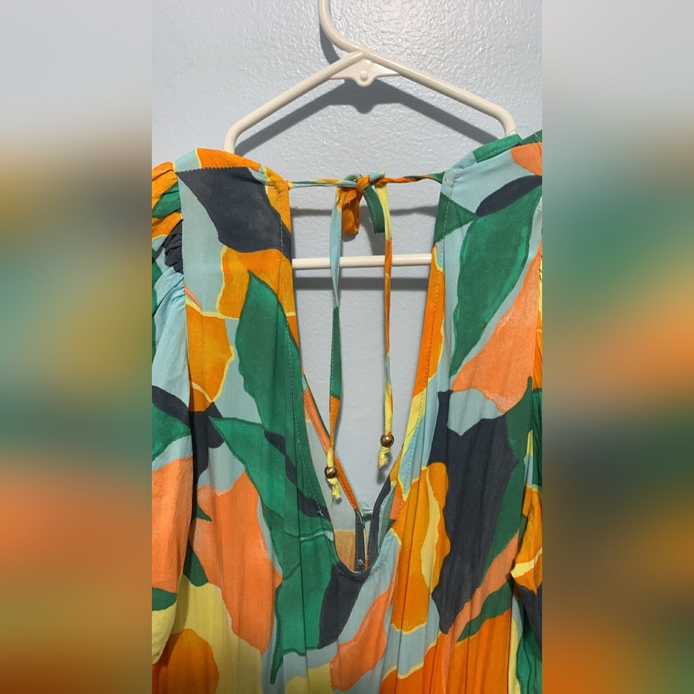 Abel The Label Colorful Floral Maxi Dress - Picture 6 of 6